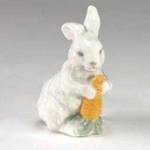 Bomboniera in porcellana coniglio